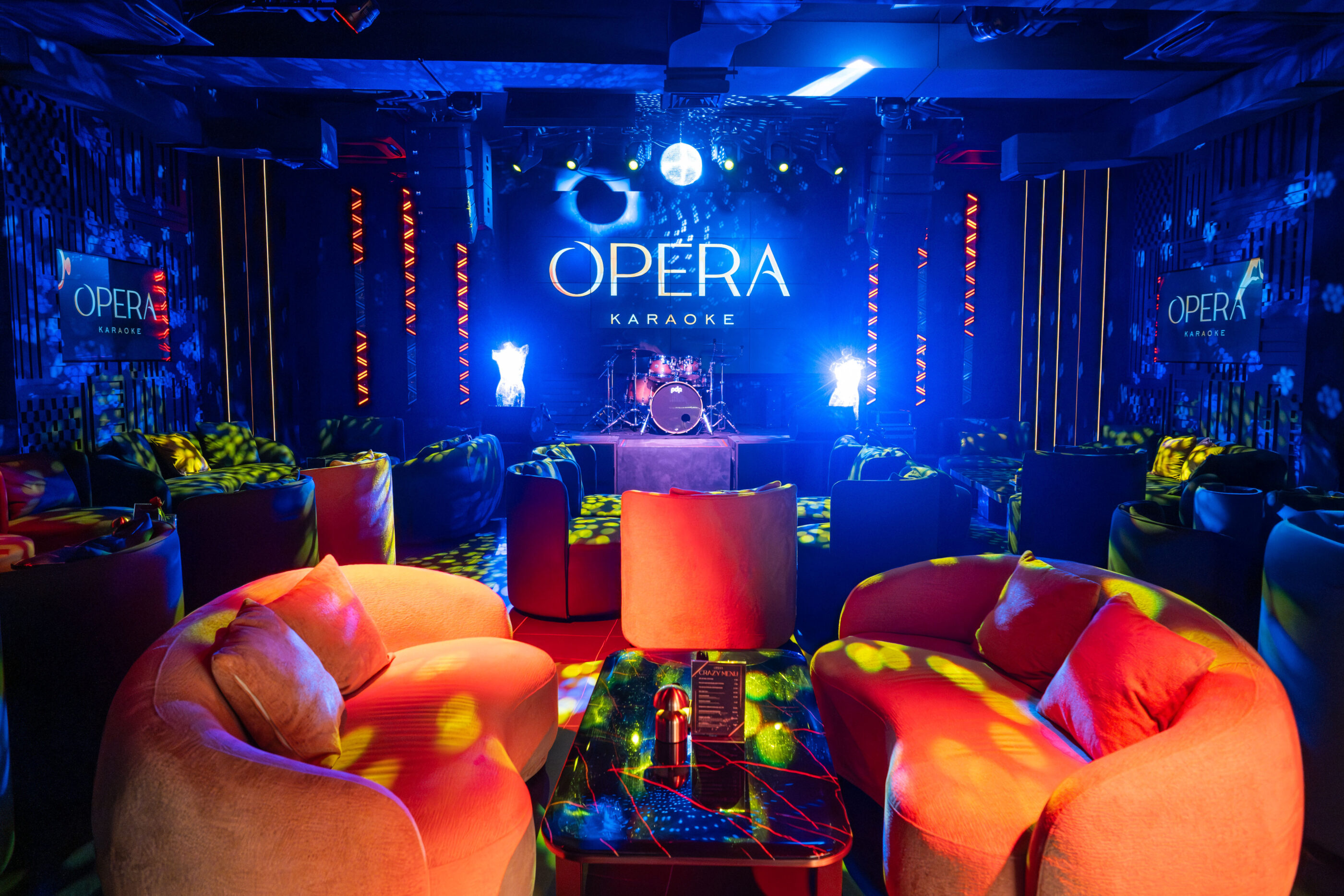 Opera Karaoke Club Phuket karaoke sound system Thailand by Clubtek